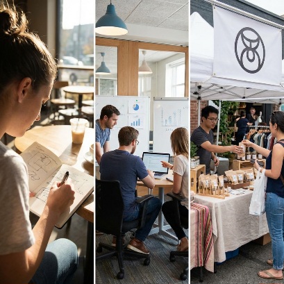 Accompagnement à la Création d’Entreprise : De l’idée à la mise en marché